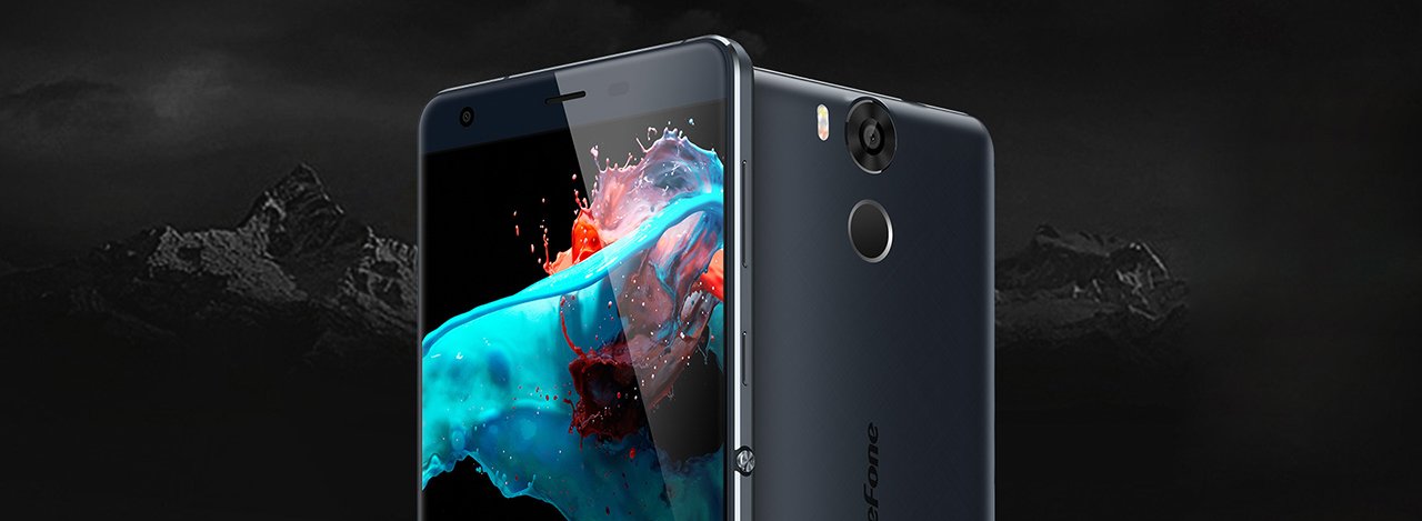 обзор отображение картинки на экране смартфона Ulefone и задней панели с фронтальной камерой